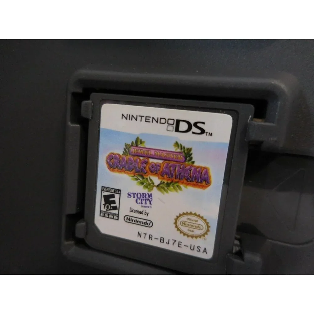 Nintendo DS Jewel Masters Cradle of Athena Complete with Manual Guitar Rock Tour